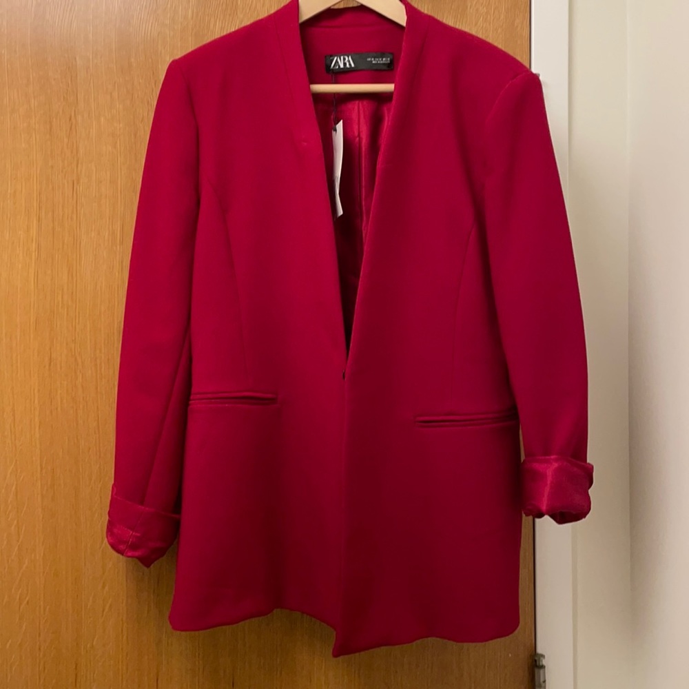 ❤️ NWT Dark Red Blazer ❤️